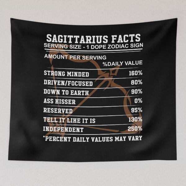 Item preview, Sagittarius Facts Zodiac Sign Horoscope designed and sold by hoangtrongkhiem.