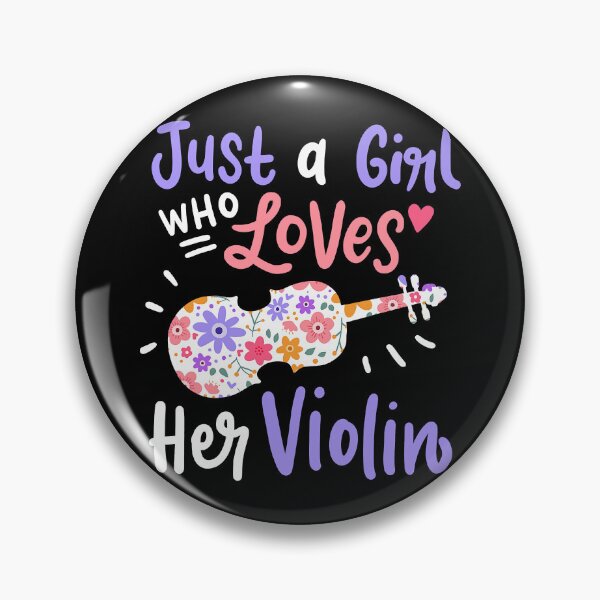 Item preview, Just A Girl Who Loves Her Violin - Violin Violinist designed and sold by ibarrbeat.