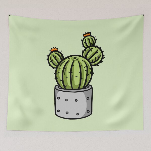 Item preview, green cactus vector design designed and sold by Goba Bali Studio.