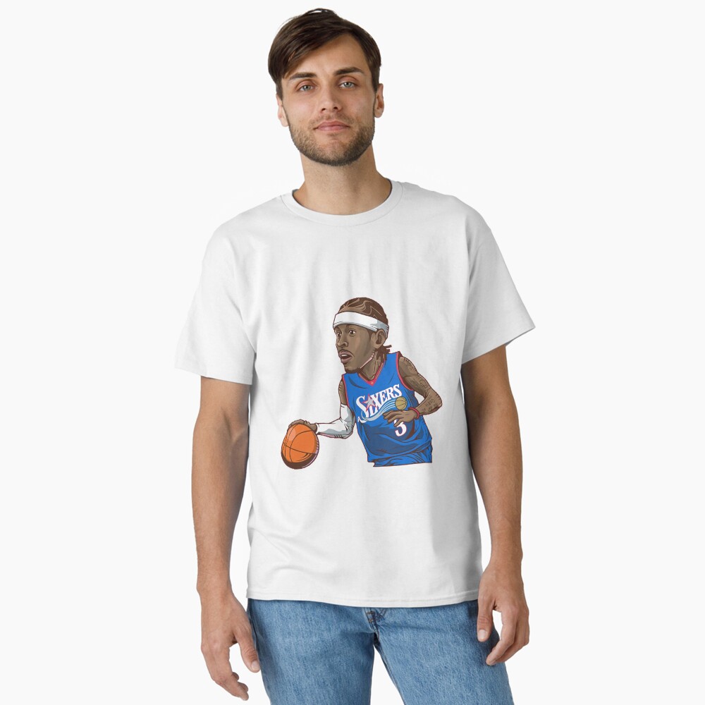 Allen Iverson 3 Art Chibi Sticker