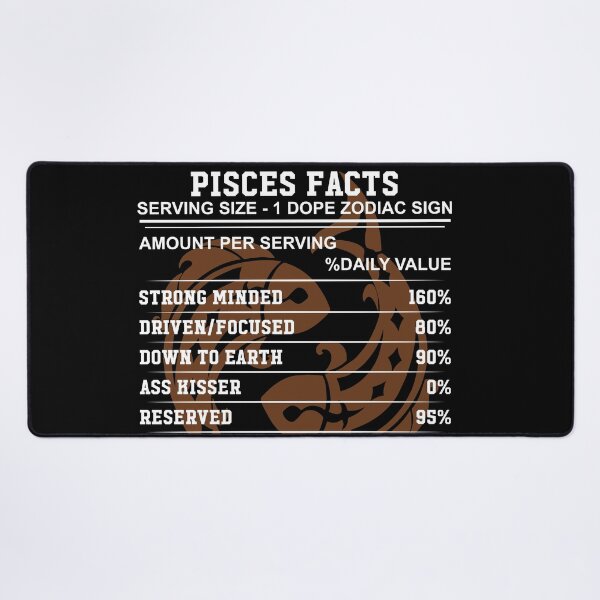 Item preview, Pisces Facts Zodiac Sign Horoscope designed and sold by hoangtrongkhiem.