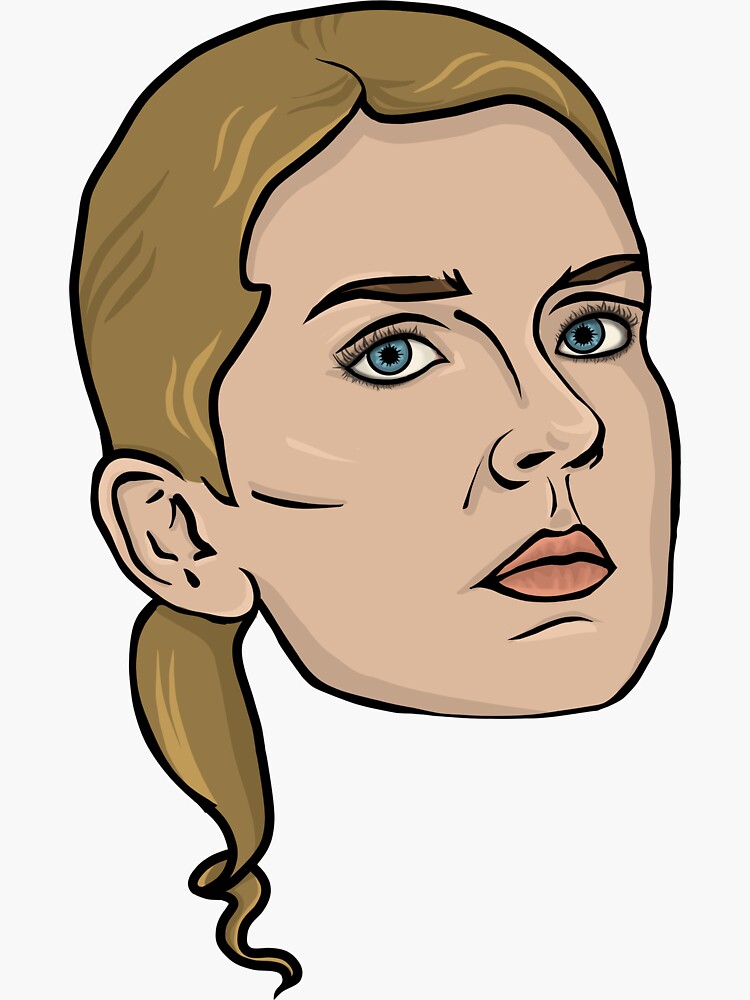 Kim Wexler Better Call Saul Sticker Hand Drawn 