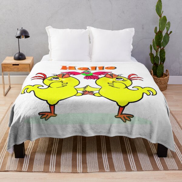 Item preview, Chickens and bird - Say Hello  designed and sold by Shirley cute art .