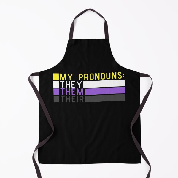Item preview, My Pronouns Are They Them Their. Nonbinary Pride designed and sold by Subtle Pride Shop.