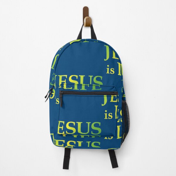 Item preview, Jesus Is Life Christian Front And Back Print   designed and sold by Happylife68d.