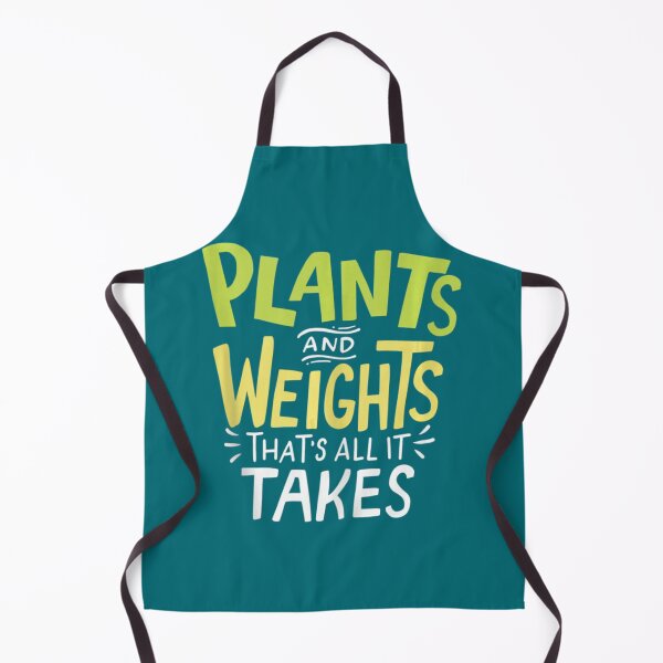 Item preview, Plants And Weights Thats All It Takes Vegan Weightlifter designed and sold by Happylife68d.