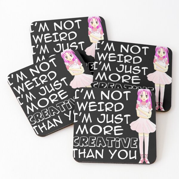 Item preview, ANIME INSPIRATIONAL ., Graphic Novels, I'm Not Weird designed and sold by swaimdpruisi.