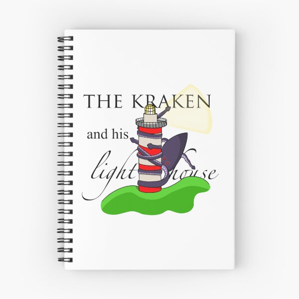 Item preview, Kraken and the Lighthouse designed and sold by kynnamariehale.