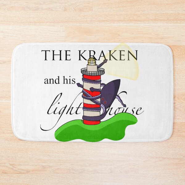 Item preview, Kraken and the Lighthouse designed and sold by kynnamariehale.