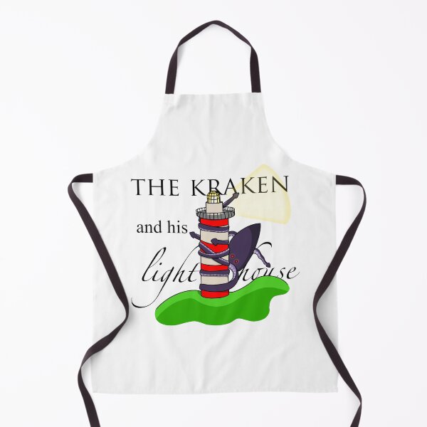 Item preview, Kraken and the Lighthouse designed and sold by kynnamariehale.