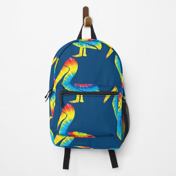 Item preview, Tie Dye Pelican Rainbow Print Bird Heron Hippie Peace     designed and sold by Happylife68d.