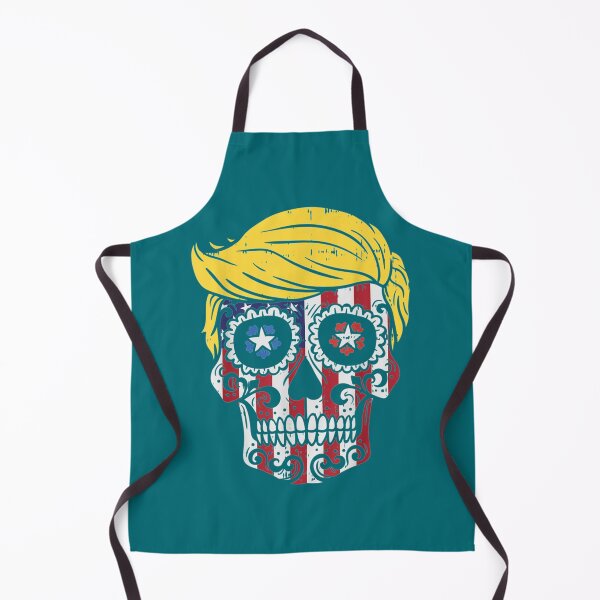 Item preview, Trump Sugar Skull USA Flag Reelect Pro Vote Donald 2020 Gift designed and sold by Happylife68d.
