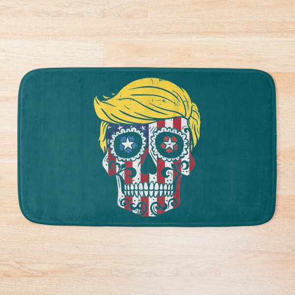 Item preview, Trump Sugar Skull USA Flag Reelect Pro Vote Donald 2020 Gift   designed and sold by Happylife68d.