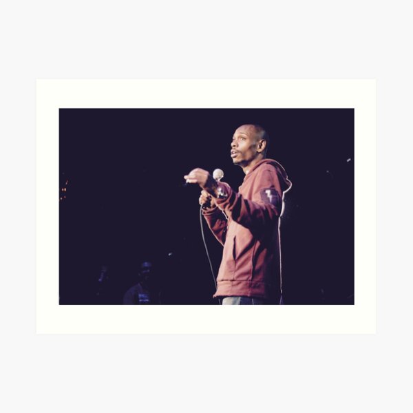 Dave Chappelle On Stage Art Print