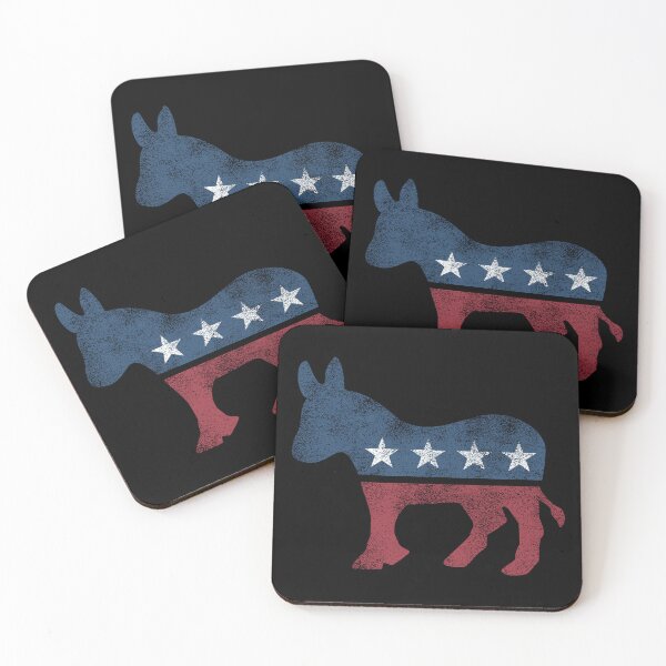 Item preview, Democrat Donkey Joe Biden Kamala Harris 2024 President Faded Distressed designed and sold by BigBlueMachine.