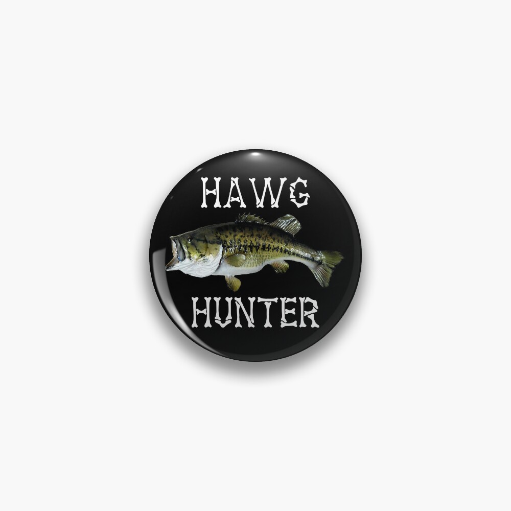 Largemouth Bass Fishing, Hawg Hunter, Real Largemouth Bass Fish High  Quality Bass Fishing Pin for Sale by YJHDesign