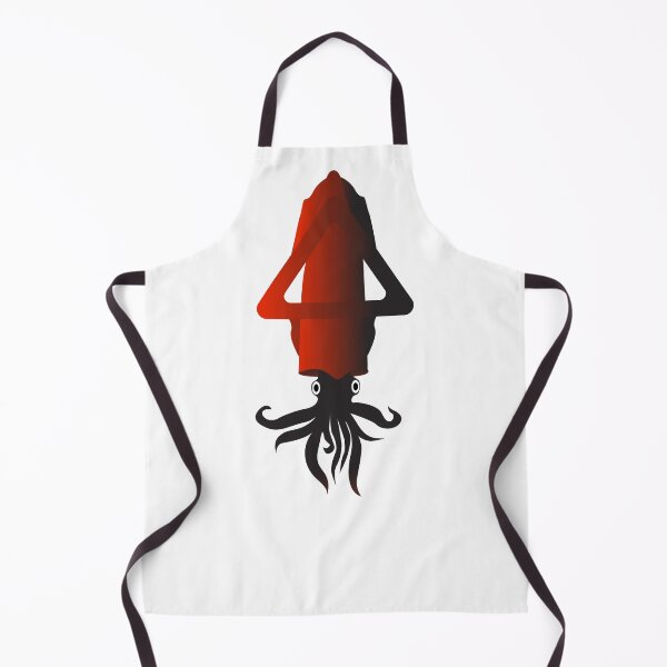 Item preview, Squid Sea Monster in Triangle shape simple art designed and sold by Raju-Creative.