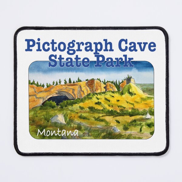 Item preview, Pictograph Cave State Park, Montana designed and sold by MMc Buck.