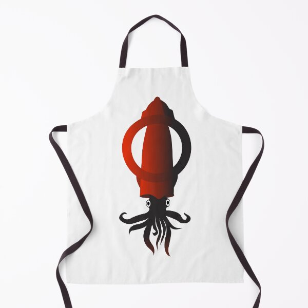 Item preview, Squid Sea Monster in Circle shape simple art designed and sold by Raju-Creative.