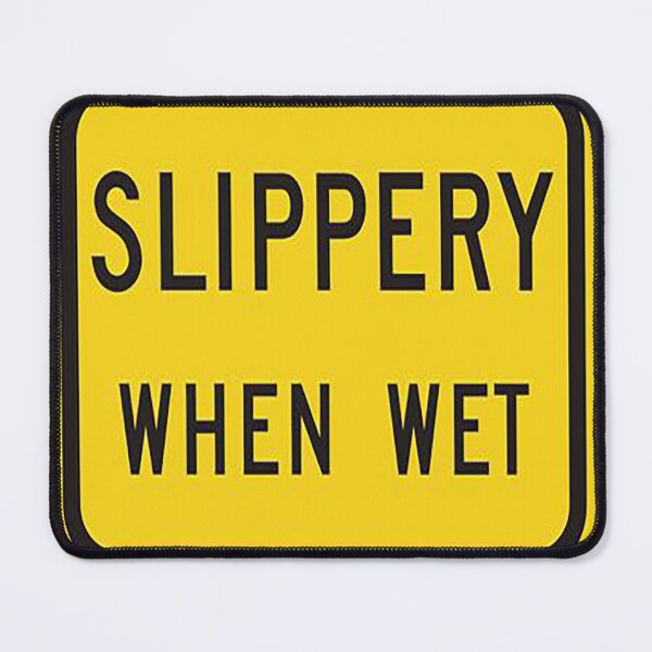 Item preview, Slippery when wet designed and sold by Hamzathe007.