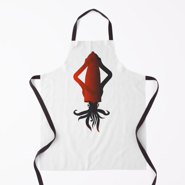 Item preview, Squid Sea Monster in diamond shape simple art designed and sold by Raju-Creative.