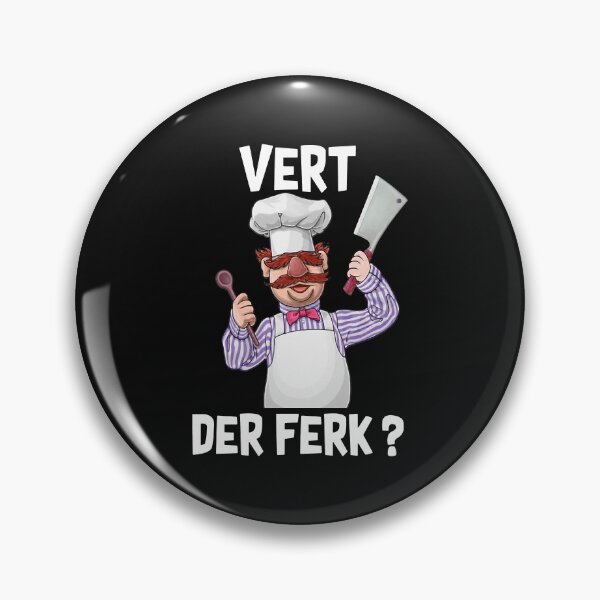 Item preview, Swedish-chef-vert-der-ferk-shirt designed and sold by heckfournieryti.
