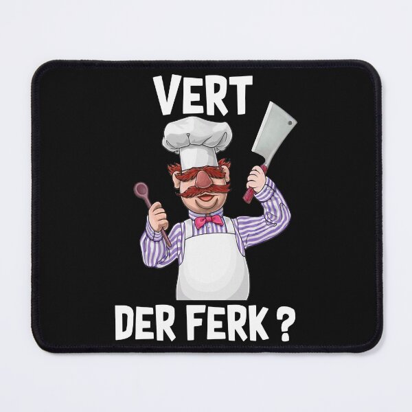 Item preview, Swedish-chef-vert-der-ferk-shirt designed and sold by heckfournieryti.