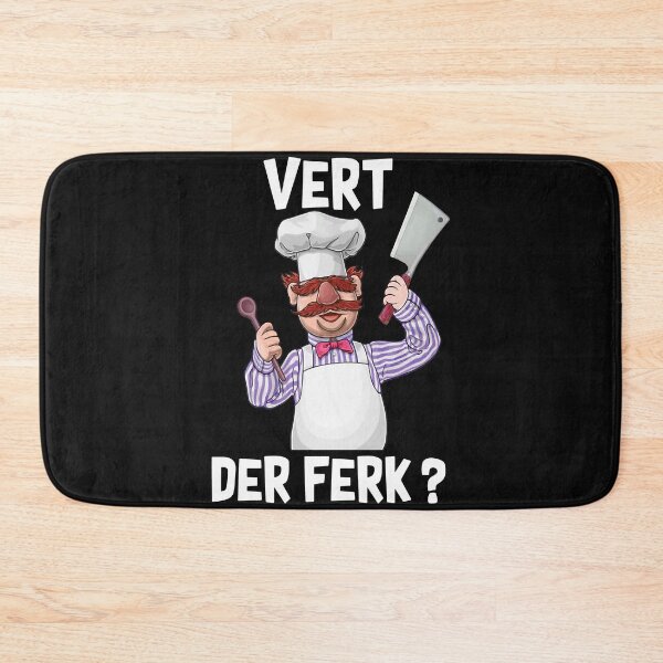 Item preview, Swedish-chef-vert-der-ferk-shirt designed and sold by heckfournieryti.