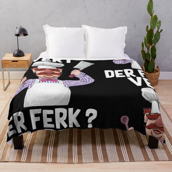 Item preview, Swedish-chef-vert-der-ferk-shirt designed and sold by heckfournieryti.