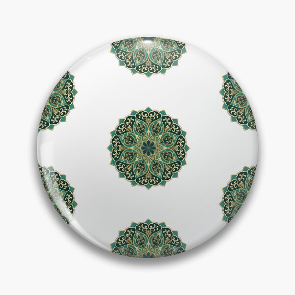 Item preview, Flower Fabric Pattern Essential T-shirts Accessories (Green) designed and sold by bailong1668.