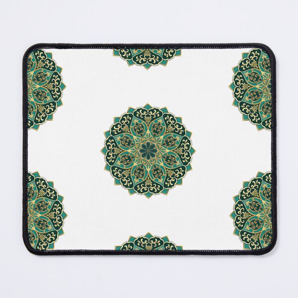 Item preview, Flower Fabric Pattern Essential T-shirts Accessories (Green) designed and sold by bailong1668.
