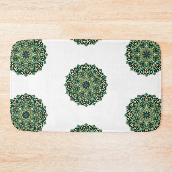 Item preview, Flower Fabric Pattern Essential T-shirts Accessories (Green) designed and sold by bailong1668.