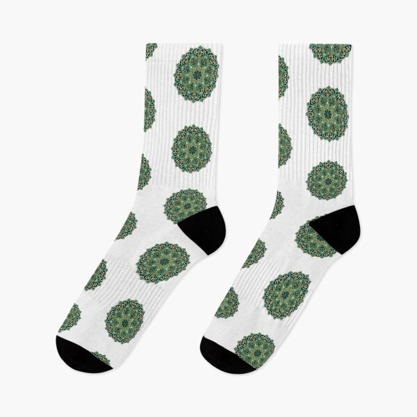 Item preview, Flower Fabric Pattern Essential T-shirts Accessories (Green) designed and sold by bailong1668.