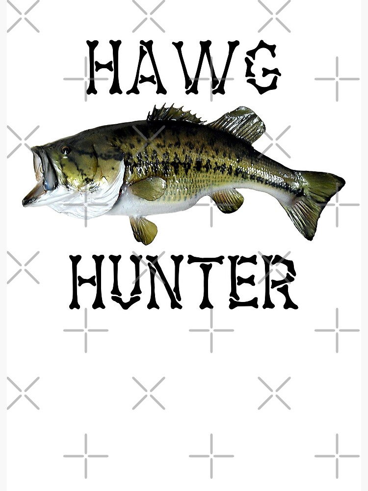 Largemouth Bass Fishing, Hawg Hunter, Real Largemouth Bass Fish High  Quality Bass Fishing | Art Print