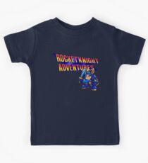 Rocket knight Adventures (Snes) Title Screen Kids Tee