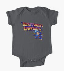 Rocket knight Adventures (Snes) Title Screen One Piece - Short Sleeve