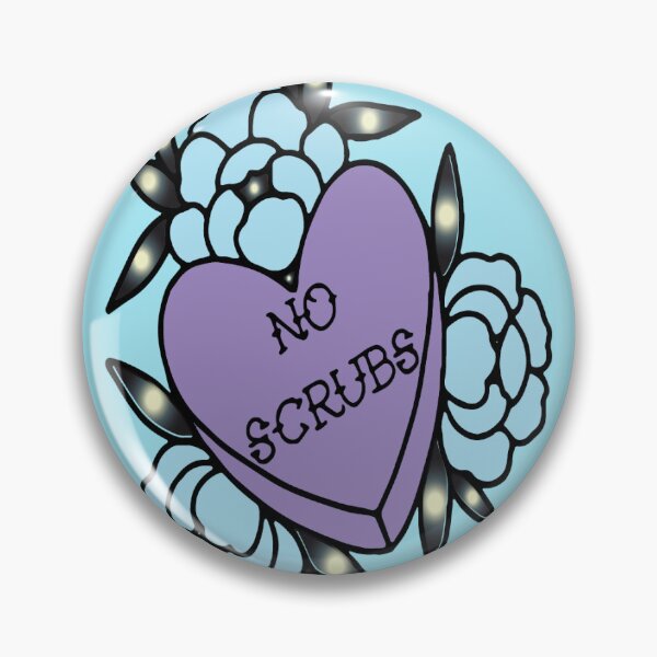 Item preview, no scrubs floral heart designed and sold by XXgooddeedXX.