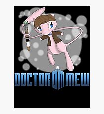 Doctor Mew Photographic Print