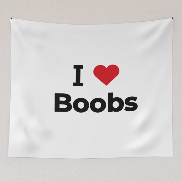 Item preview, I love boobs designed and sold by Moyanana.