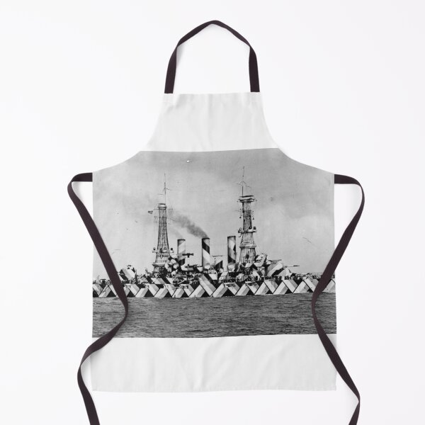 Item preview, USS Nebraska Dazzle Camouflage Camo designed and sold by CafeRacer044.