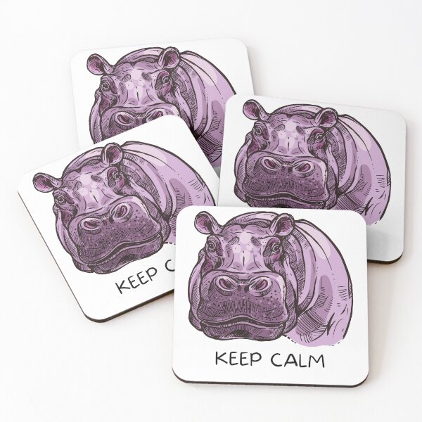 Item preview, Keep Calm And Look At Me | Scarry Hippo designed and sold by player-502.