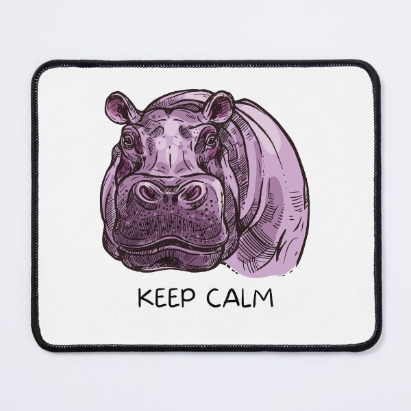 Item preview, Keep Calm And Look At Me | Scarry Hippo designed and sold by player-502.