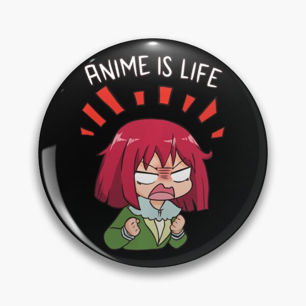 Item preview, Anime Is Life - Funny Otaku Manga Kawaii Anime Pullover Hoodie designed and sold by swaimdpruisi.