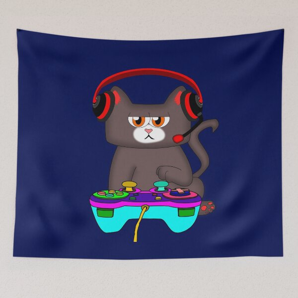 Item preview, Gamer Cat designed and sold by clintondesigns6.