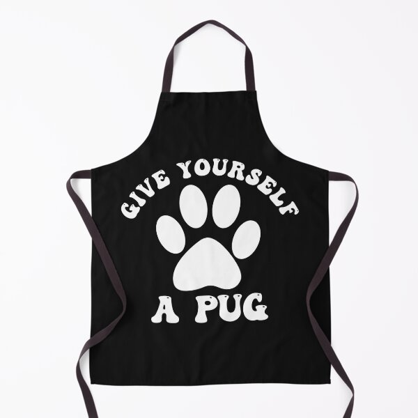 Item preview, Give Yourself A Pug Paw Pug Silhouette designed and sold by Pugstuff.