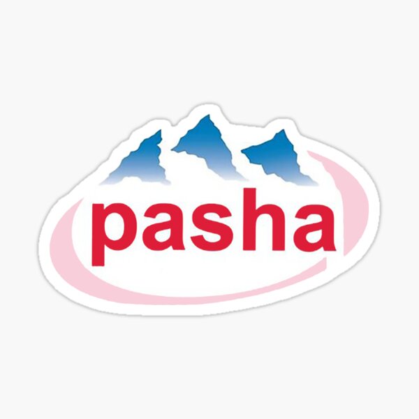 Pasha Evian Sticker