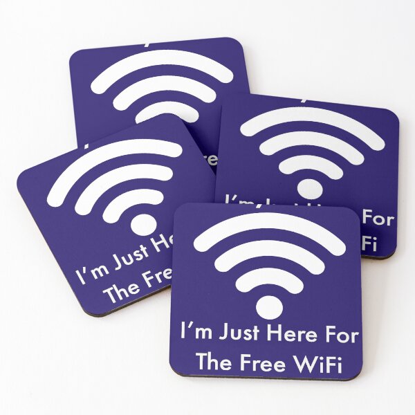 Item preview, Sorry girls I’m just here for the free WiFi  designed and sold by Beena83.
