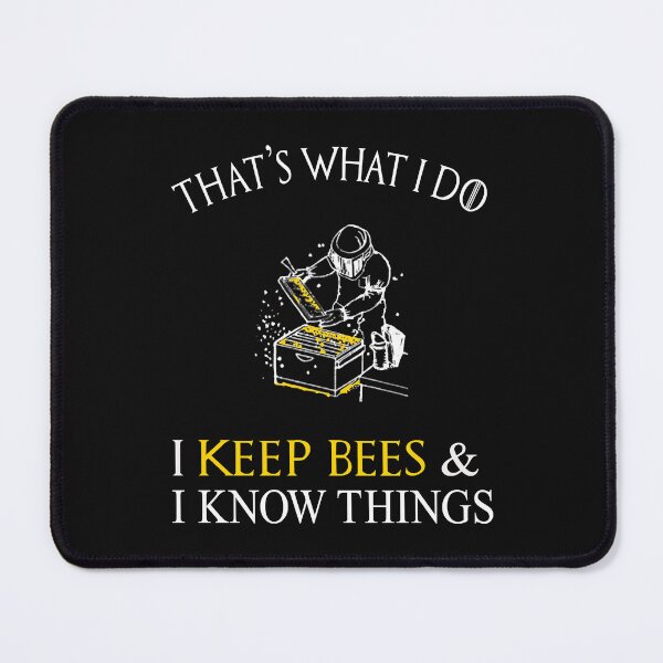 Item preview, That's-What-I-Do-I-Keep-Bees-Funny-Beekeeper-T-Shirt designed and sold by heckfournieryti.