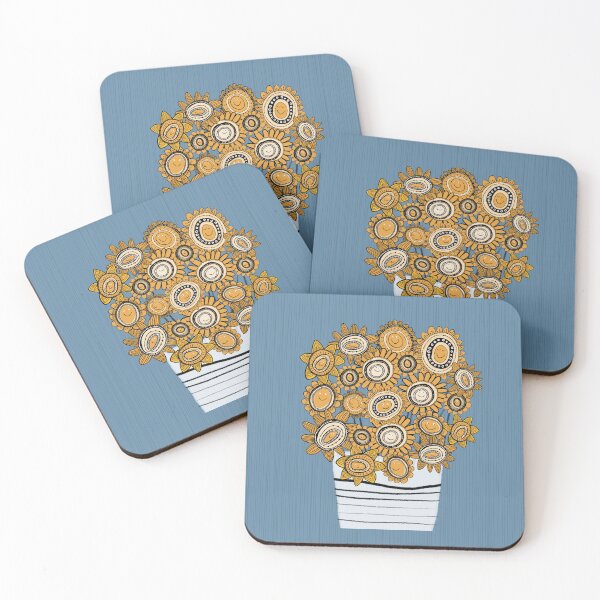 Item preview, Happy flowers designed and sold by dorisandfred.