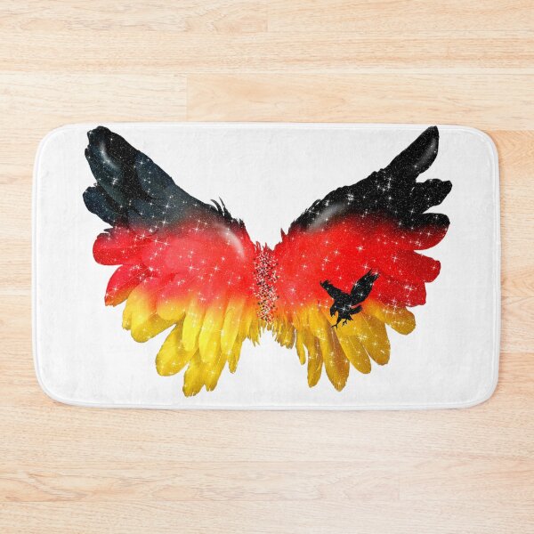 Item preview, Germany Flag Angel Wings Eagle Glitter designed and sold by Jolly-Yosei.